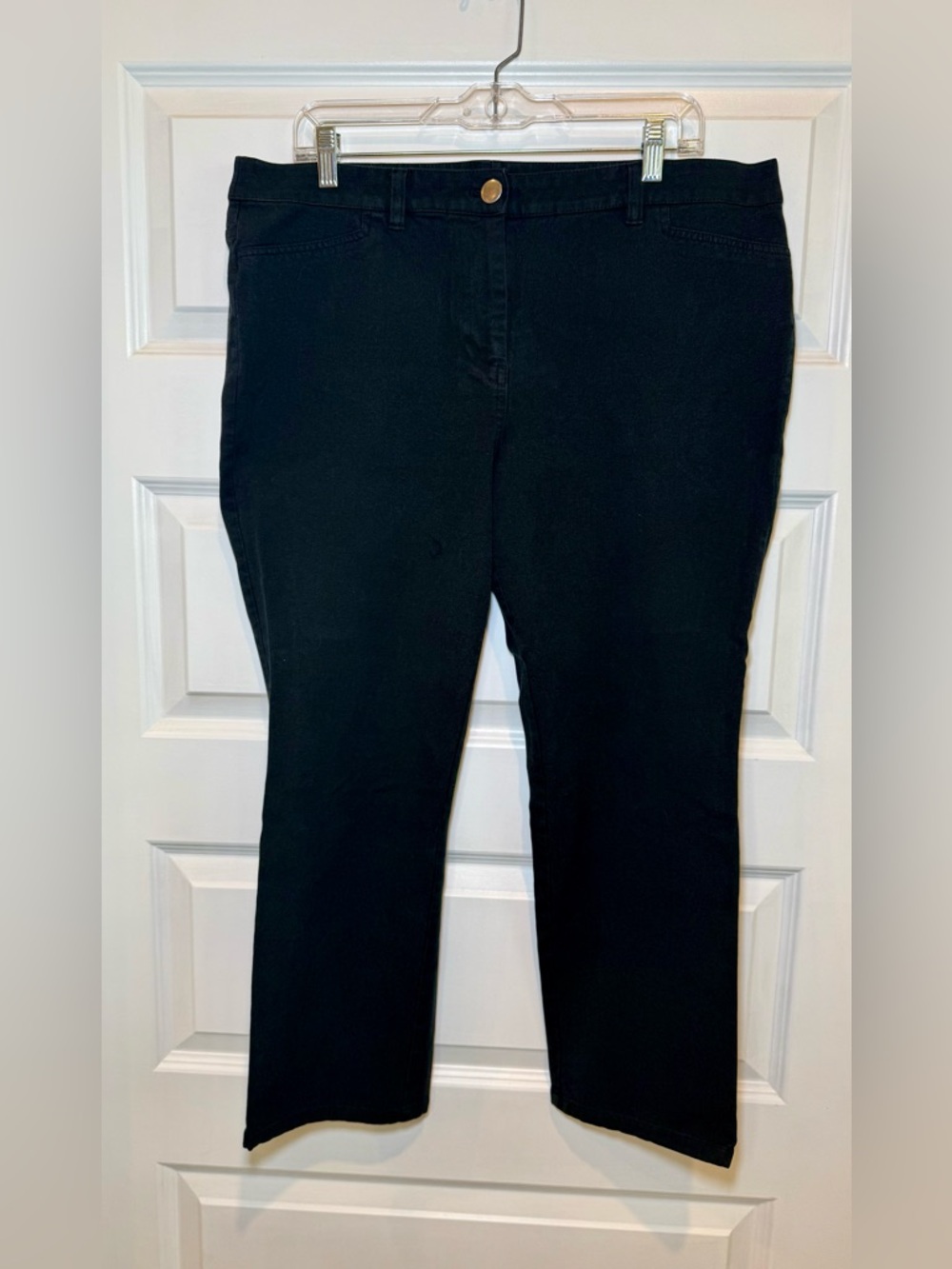 Chico's Black Ankle Stretchy Jeans